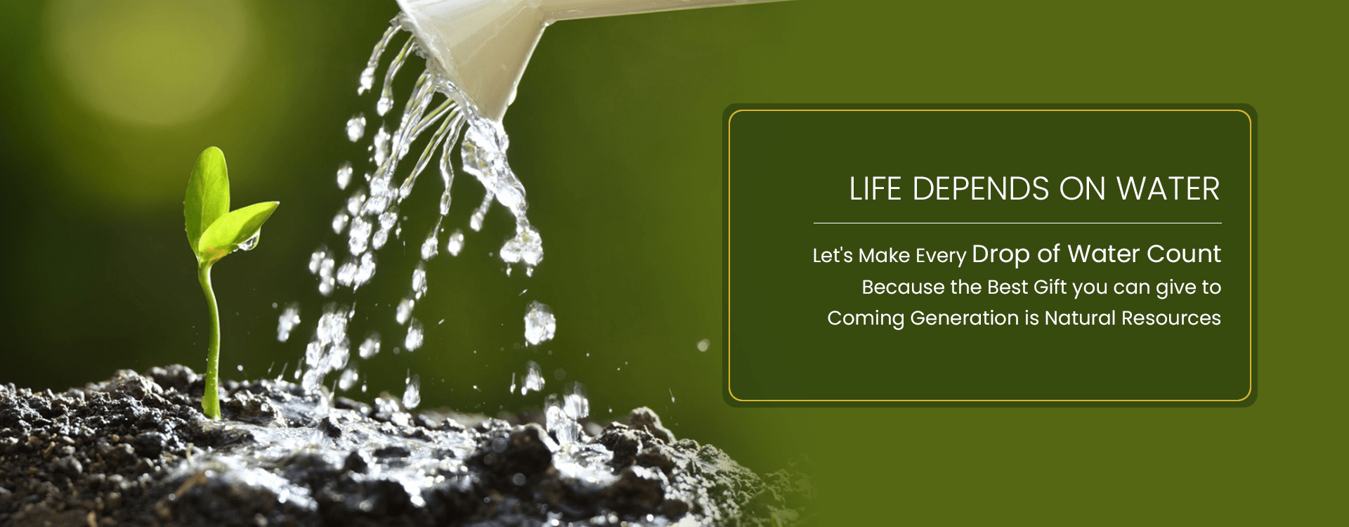 Life Depend on Water